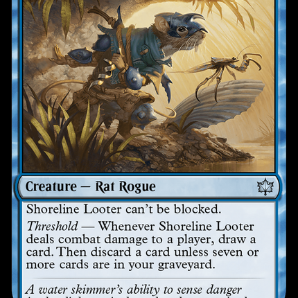 Shoreline Looter (BLB-070) - Bloomburrow Foil