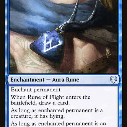 Rune of Flight (KHM-075) - Kaldheim Foil