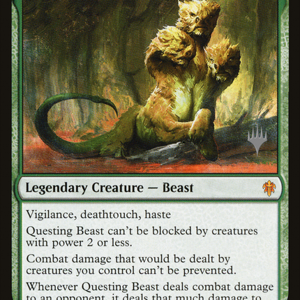 Questing Beast (PPELD-171) - Throne of Eldraine Promos Foil
