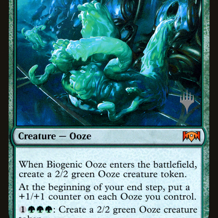 Biogenic Ooze (PPTHB-122) - Ravnica Allegiance Promos Foil
