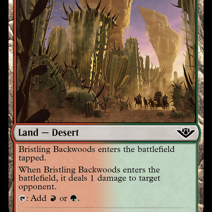 Bristling Backwoods (OTJ-253) - Outlaws of Thunder Junction Foil
