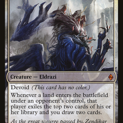 Sire of Stagnation (BFZ-206) - Battle for Zendikar: (devoid) Foil