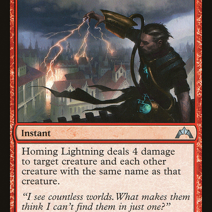 Homing Lightning (GTC-096) - Gatecrash Foil