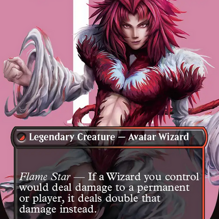 Kuja, Genome Sorcerer // Trance Kuja, Fate Defied (FIN-544) - FINAL FANTASY (Borderless) Foil