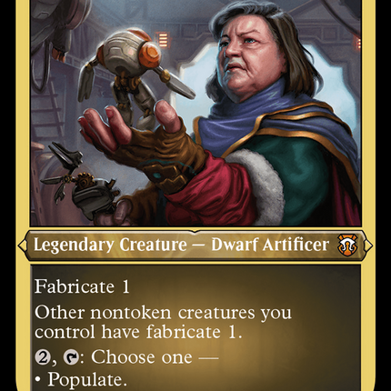 Cayth, Famed Mechanist (M3C-018) - Modern Horizons 3 Commander Etched Foil