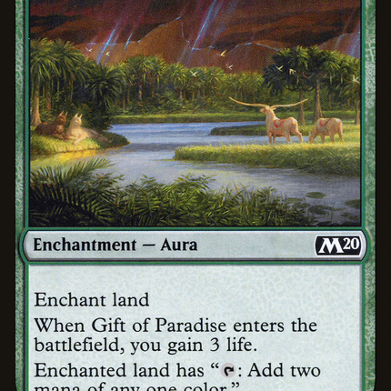 Gift of Paradise (M20-173) - Core Set 2020 Foil