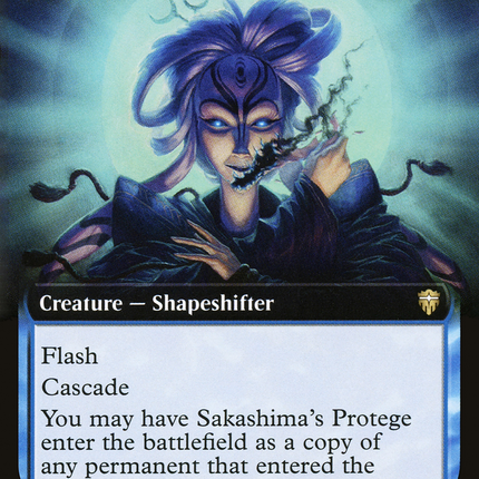 Sakashima's Protege (CMR-641) - Commander Legends: (Extended Art)
