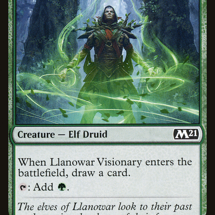 Llanowar Visionary (M21-193) - Core Set 2021