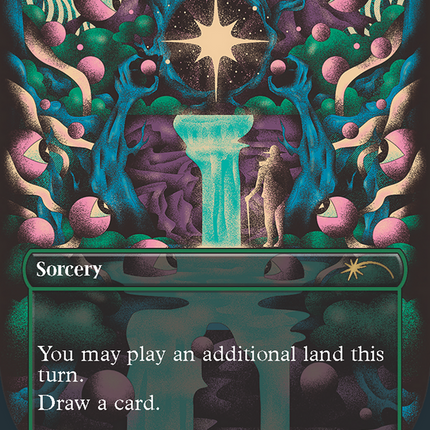 Explore (SLP-012) - Secret Lair Showdown (Borderless) Foil