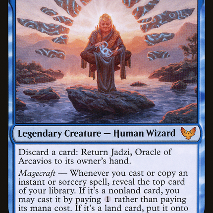 Jadzi, Oracle of Arcavios // Journey to the Oracle (STX-151) - Strixhaven: School of Mages