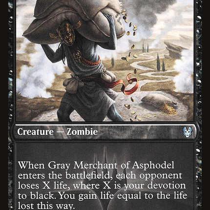 Gray Merchant of Asphodel (PPTHB-355) - Theros Beyond Death