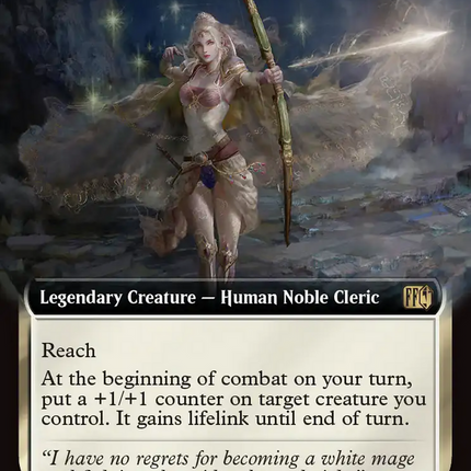 Rosa, Resolute White Mage (FIN-431) - FINAL FANTASY: (Extended Art) Foil