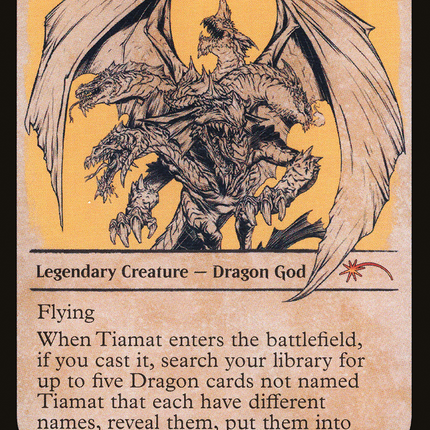 Tiamat (SLD-1017) - Secret Lair Drop: (Showcase) Foil