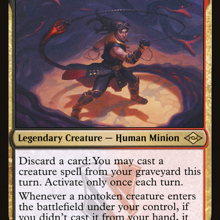 Chainer, Nightmare Adept (MH2-289) - Modern Horizons 2 Foil