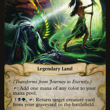 Journey to Eternity // Atzal, Cave of Eternity (RIX-160) - Rivals of Ixalan: (compasslanddfc)
