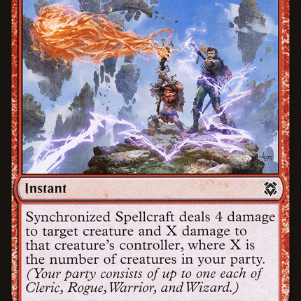 Synchronized Spellcraft (ZNR-168) - Zendikar Rising