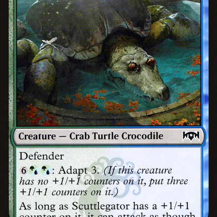 Scuttlegator (RNA-218) - Ravnica Allegiance