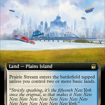 Prairie Stream (WHO-508) - Doctor Who: (Extended Art)