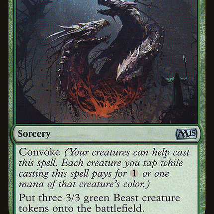 Feral Incarnation (M15-174) - Magic 2015 Foil