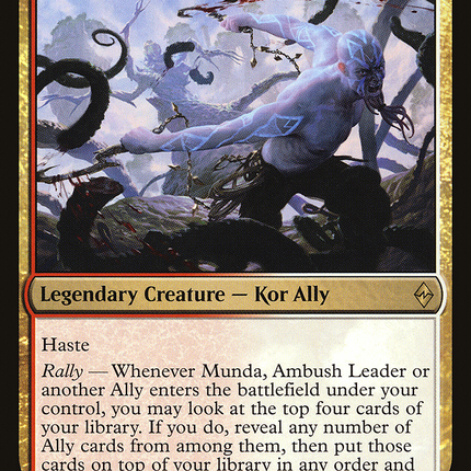 Munda, Ambush Leader (BFZ-215) - Battle for Zendikar Foil