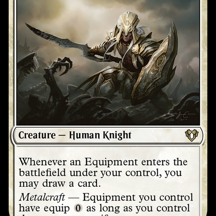 Puresteel Paladin (CMM-051) - Commander Masters