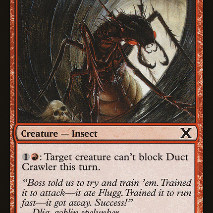 Duct Crawler (10E-198) - Tenth Edition Foil