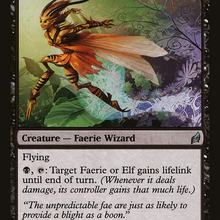 Nectar Faerie (LRW-130) - Lorwyn Foil