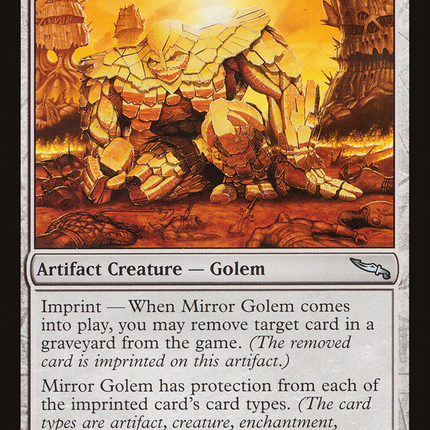 Mirror Golem (MRD-208) - Mirrodin Foil