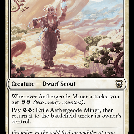 Aethergeode Miner (M3C-163) - Modern Horizons 3 Commander Foil