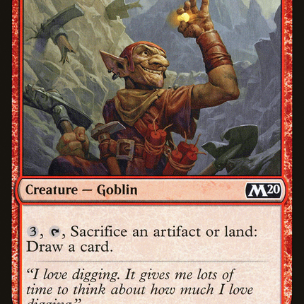 Destructive Digger (M20-134) - Core Set 2020 Foil