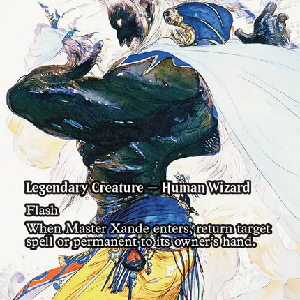Venser, Shaper Savant (FCA-006) - FINAL FANTASY: Through the Ages / Master Xande (Borderless) Foil
