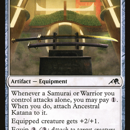 Ancestral Katana (NEO-001) - Kamigawa: Neon Dynasty