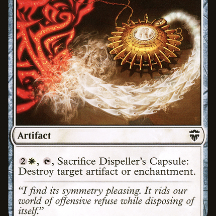 Dispeller's Capsule (CMR-018) - Commander Legends Foil