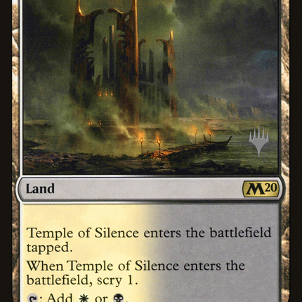 Temple of Silence (PPM20-256) - Core Set 2020 Promos