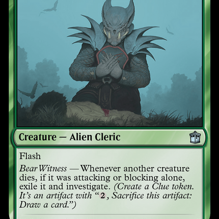 Thijarian Witness (WHO-111) - Doctor Who Foil