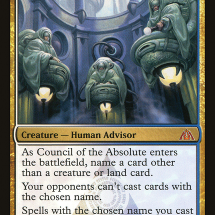Council of the Absolute (DGM-062) - Dragon's Maze