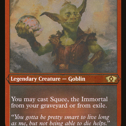 Squee, the Immortal (Foil Etched) (MUL-087) - Multiverse Legends Foil