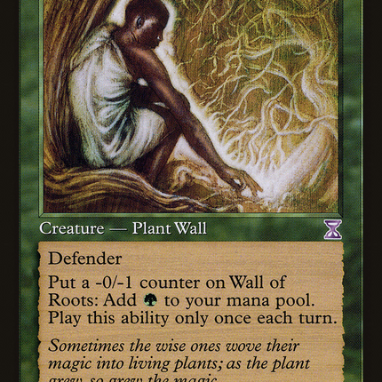 Wall of Roots (TSB-089) - Time Spiral Timeshifted