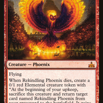 Rekindling Phoenix (RIX-111) - Rivals of Ixalan Foil