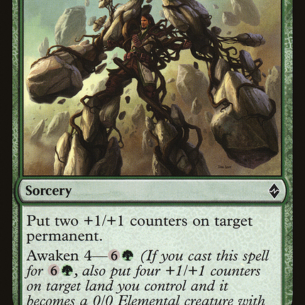 Earthen Arms (BFZ-172) - Battle for Zendikar
