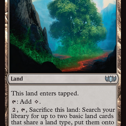 Myriad Landscape (TDC-380) - Commander: Tarkir: Dragonstorm