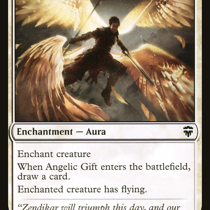 Angelic Gift (CMR-007) - Commander Legends