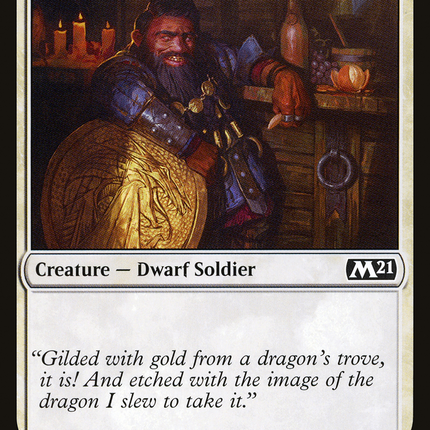 Staunch Shieldmate (M21-039) - Core Set 2021 Foil