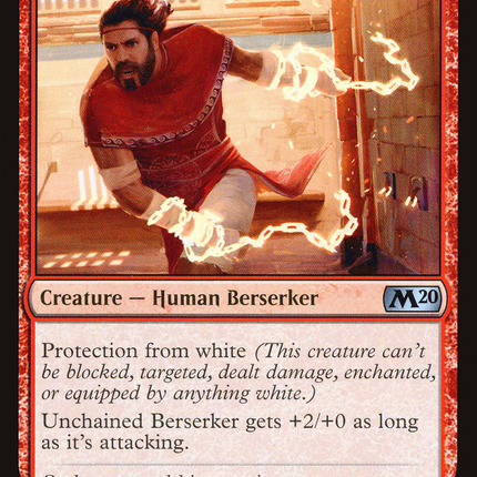 Unchained Berserker (M20-164) - Core Set 2020 Foil