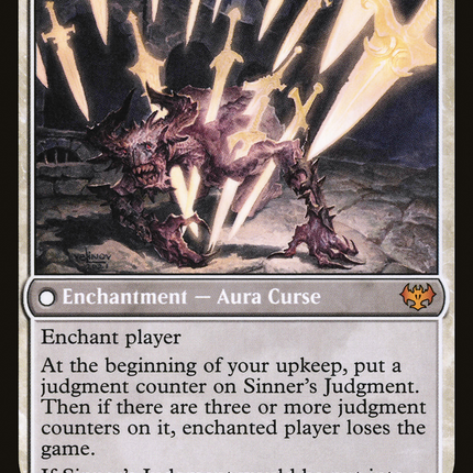 Faithbound Judge // Sinner's Judgment (VOW-012) - Innistrad: Crimson Vow: (Double Faced Transform) Foil