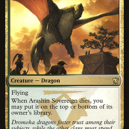 Arashin Sovereign (DTK-212) - Dragons of Tarkir