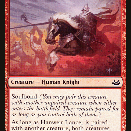 Hanweir Lancer (MM3-097) - Modern Masters 2017