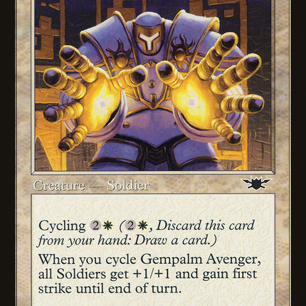 Gempalm Avenger (LGN-014) - Legions Foil