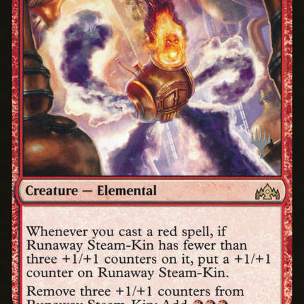 Runaway Steam-Kin (PPM20-115) - Guilds of Ravnica Promos