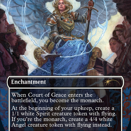 Court of Grace (SLD-1338) - Secret Lair Drop (Borderless) Foil